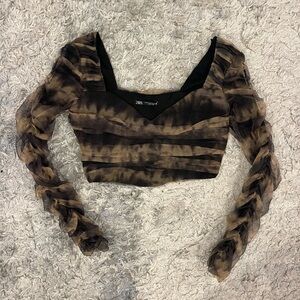zara long sleeve top